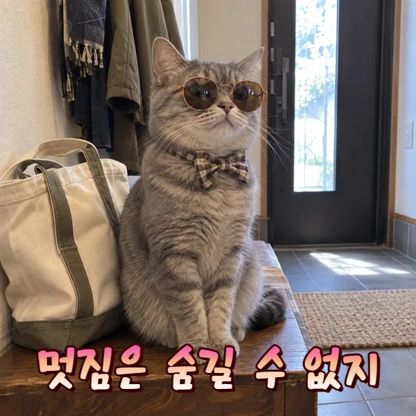 멋짐은 숨길 수 없지
