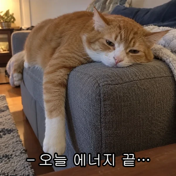 오늘 에너지 끝…