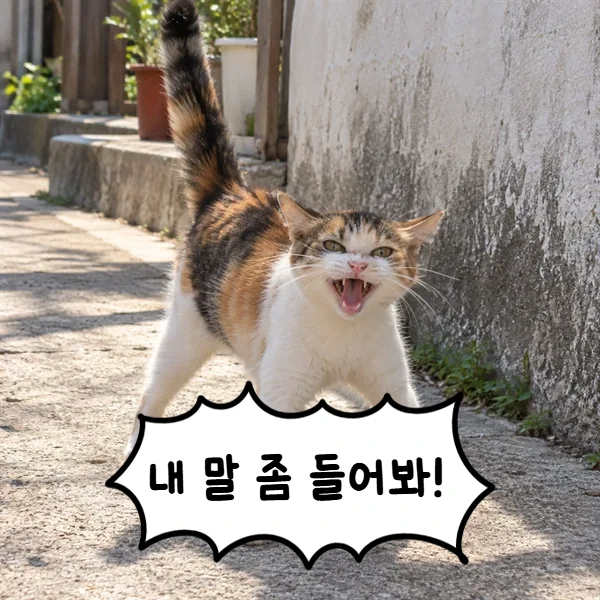 내 말 좀 들어봐!